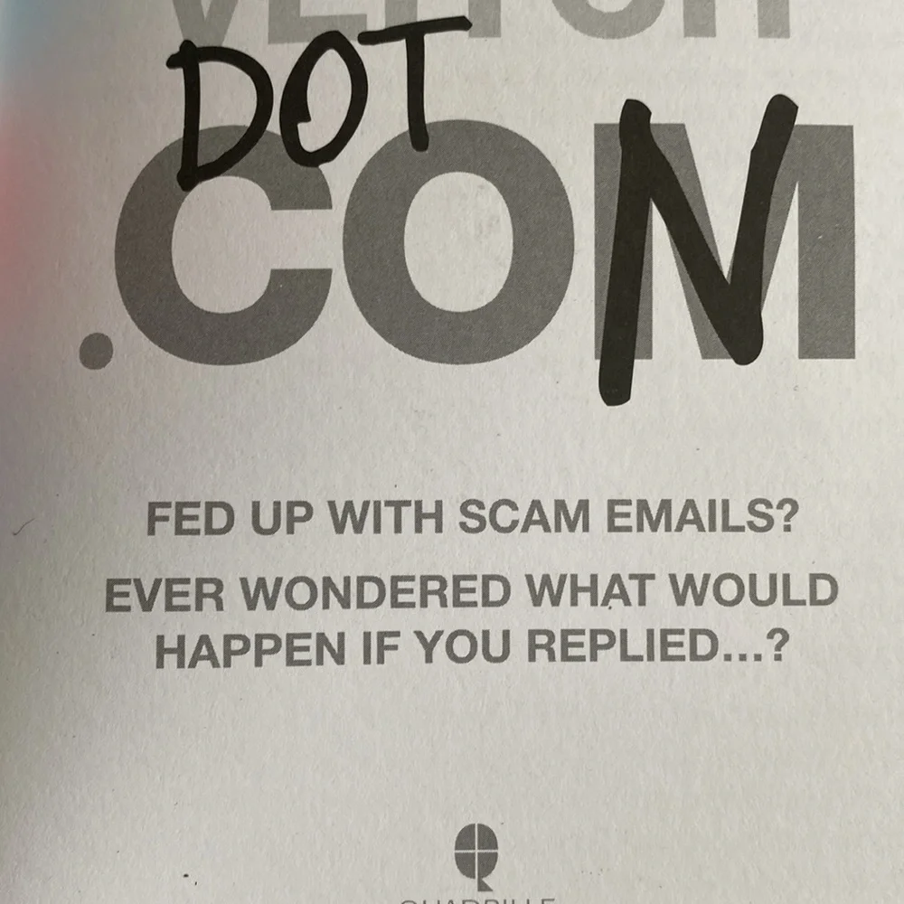 Softcover James Veitch Dot.con Book - Picture 7 of 8
